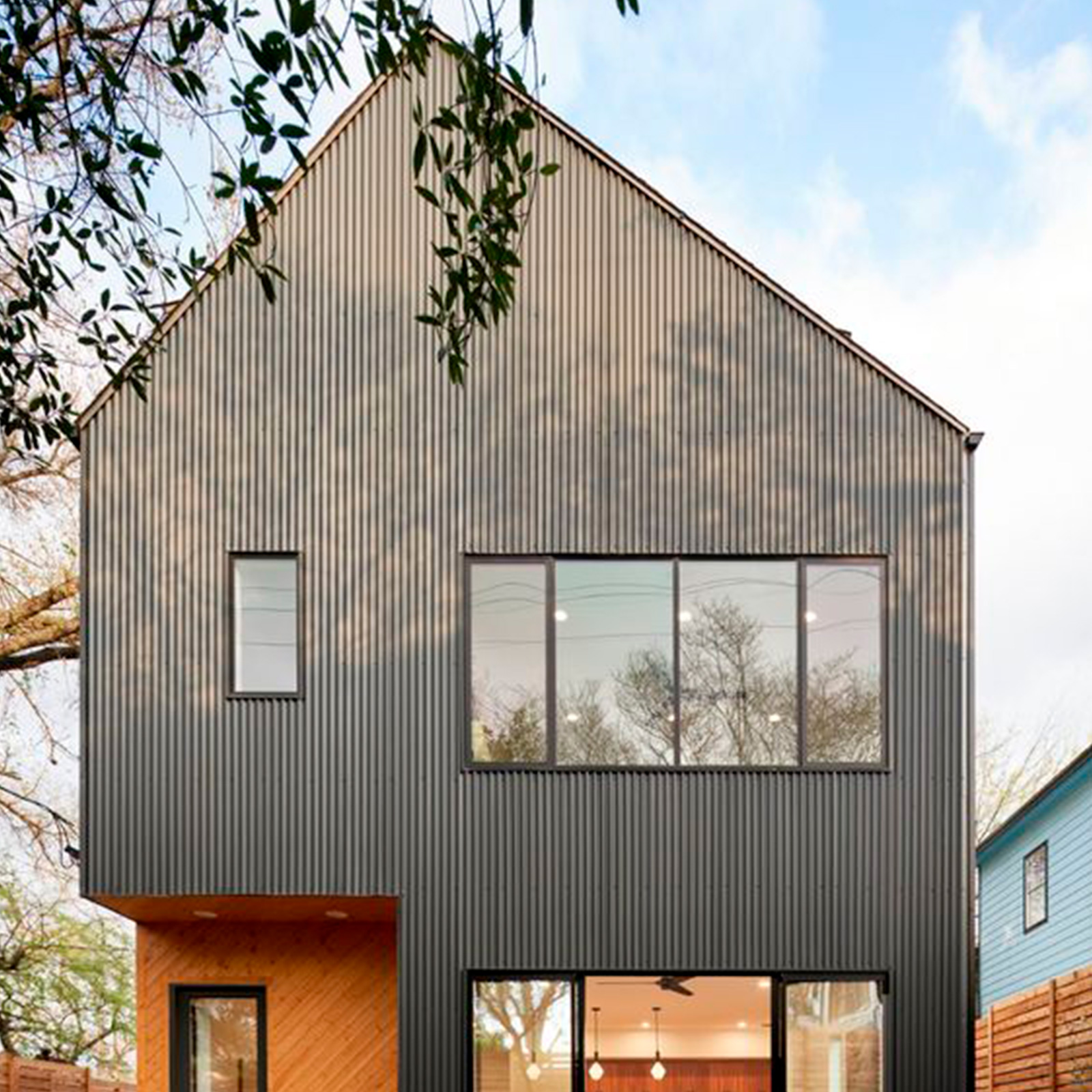 Siding Metálico - Gris - Imagen 2