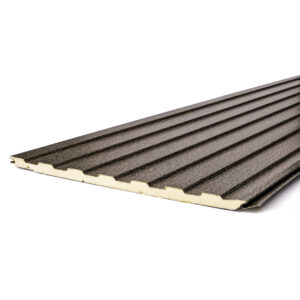 Siding Metálico - Gris